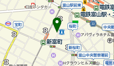うお清の地図画像