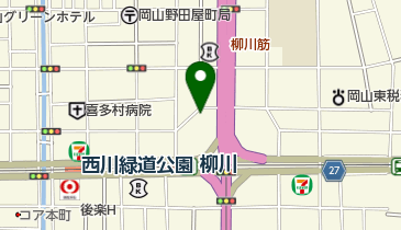 九眼橋の地図画像