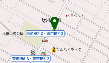 ラーメンの味龍の地図画像