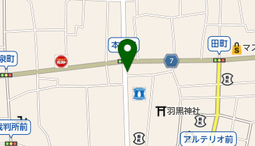 むさしや食堂の地図画像