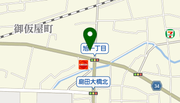 めんや大喜の地図画像