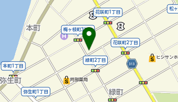 浅草軒の地図画像