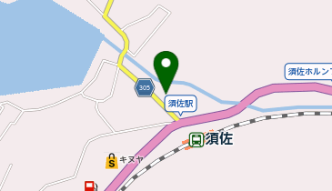 好月旅館の地図画像