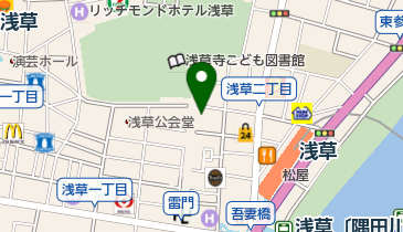 とり料理なか山の地図画像