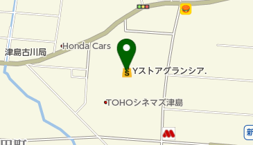 ボルサ 津島店の地図画像