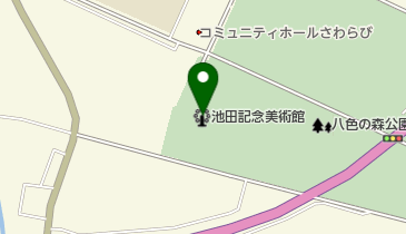 池田記念美術館 いけびカフェの地図画像