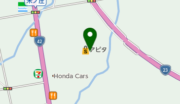 ベルナール 松阪三雲店の地図画像