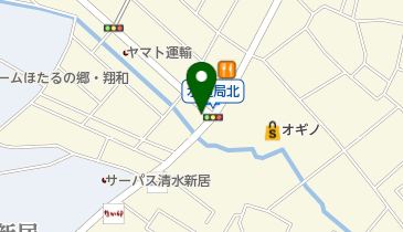膳次郎 甲府南西店の地図画像