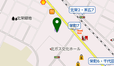 バーラウンジ アストラルの地図画像