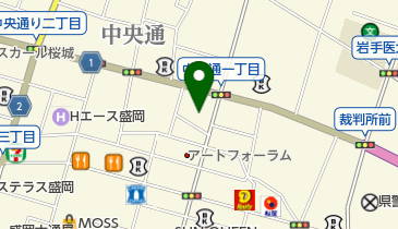 和食処たかのはし三太郎の地図画像