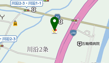 イオン札幌藻岩店 一心の地図画像