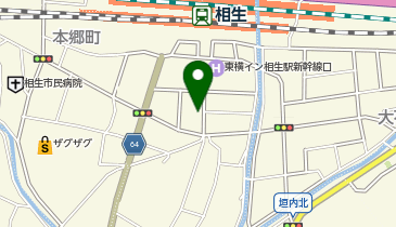 相生ステーションホテル RESTAURANT椿の地図画像