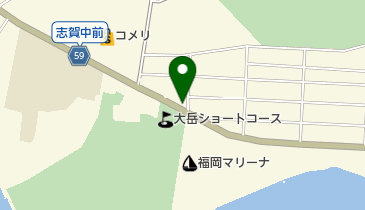 DIVING GALLERY Shower restaurantの地図画像