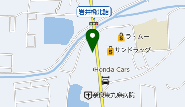 宝来飯店の地図画像