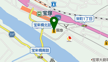 鳥づくし 阪急宝塚店の地図画像