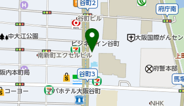 カフェ ベローチェ 谷町二丁目店の地図画像
