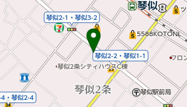 すし圭の地図画像