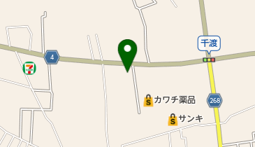 龍福餃子屋の地図画像