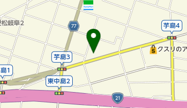 福龍 芋島店の地図画像
