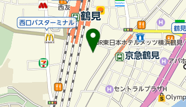 銀座コージーコーナー 鶴見東口の地図画像