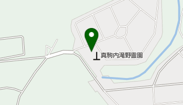 滝野霊園ロビー喫茶店の地図画像