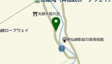 青雲荘の地図画像