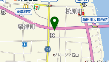 大倉たこやき店の地図画像