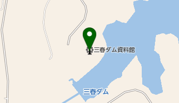 三春ダム資料館 フィオーレの地図画像
