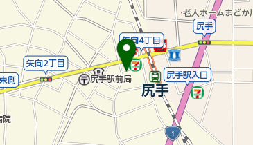 尾原商店の地図画像