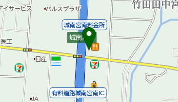 韓丼 新堀川本店の地図画像