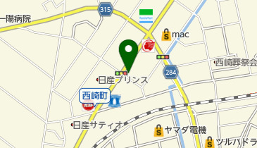 モンブランの地図画像