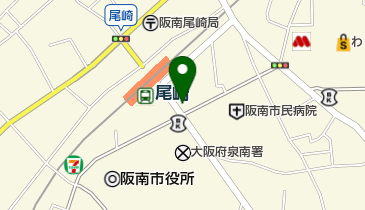 四川料理 蘭梅 (尾崎駅前店)の地図画像