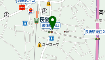 秀すしの地図画像