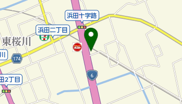 麺処 門つるの地図画像