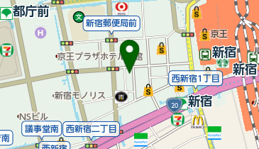 4分33秒 新宿区 スナック パブ クラブ 160 0023 の地図 アクセス 地点情報 Navitime