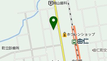 YUNI CAFEの地図画像