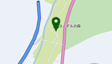 バーベキュー アルペンローゼの地図画像