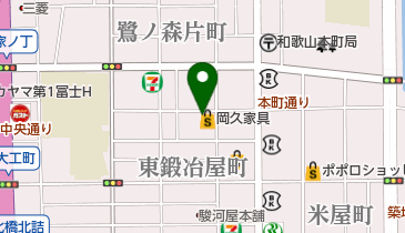 渚砂丸の地図画像