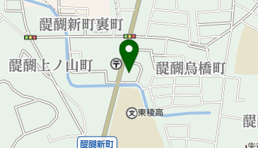 喫茶イイズカの地図画像