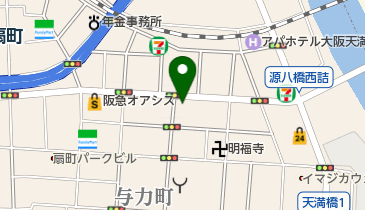 向井酒店の地図画像