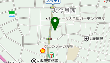 天竺の地図画像