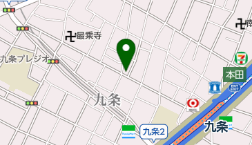 喫茶 四季の地図画像