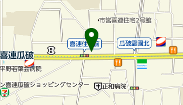 串かつ喜美湖の地図画像