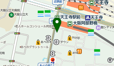 つけ麺専門店 三田製麺所 (阿倍野店)の地図画像