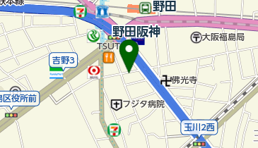 食鮮菜啓の地図画像