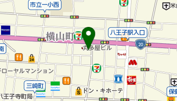 シムラホールの地図画像