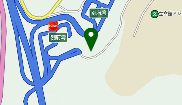 アルテジオダイニング 別府湾サービスエリア 下り線の地図画像