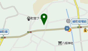 そば処 まるの地図画像