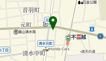 わかば 富山店の地図画像