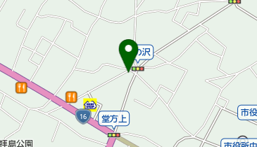 長寿庵の地図画像
